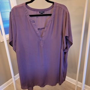 Torrid Lavender Blouse